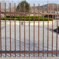 锌钢护栏定制别墅小区防护栏铁艺围栏学校防攀爬铁艺园林锌钢护栏