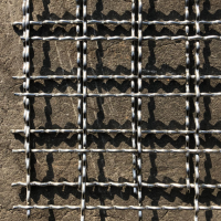 供应304不锈钢轧花网 建筑工地用平纹编织轧花网