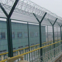 监狱防爬隔离护栏网 优质监狱钢网墙