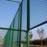球场围网 篮球场围网 体育场围网 优质浸塑勾花网