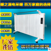 远红外加热电取暖家用碳纤维家用节能取暖器气片家用电暖器
