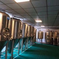 2000斤啤酒设备供应厂家 自动化啤酒设备三器糖化系统
