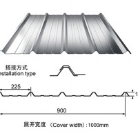 青海西宁彩钢瓦-「栎桉金属」楼承板|镀锌C型钢/行业制造