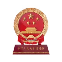 兰州金属国徽摆件市政单位/上市公司/国企集团领导办公摆件批发