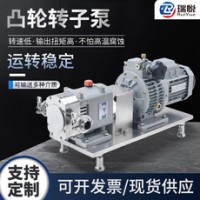 凸轮转子泵报价-「德众泵业」高粘度泵/不锈钢泵设计@江苏南京