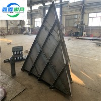 四面体铁模具组装步骤 海边四面体模具科技推动