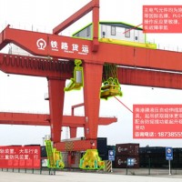 安徽蚌埠龙门吊出租厂家30吨45吨码头集装箱门机
