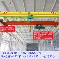 重庆桥式起重机厂家5T-17m单梁行车发往淄博