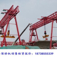 青海海东龙门吊出租厂家两台60吨路桥门机多少钱