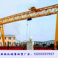 湖北襄阳龙门吊租赁公司100吨路桥门式起重机特点