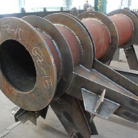 广东钢结构工程厂家/乌鲁木齐新顺达钢结构厂家定制圆管柱