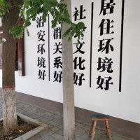 美丽乡村标语，任丘沉舟墙体彩绘，任丘文化墙绘制