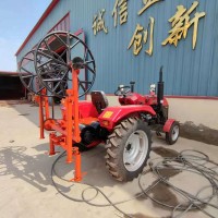 四轮绞盘 拖拉机头加装卷筒铺缆拉线车