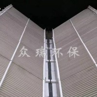 贵州水平除雾器订制厂家-众瑞环保公司定制屋脊式除雾器