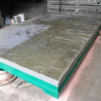 铸铁平板焊接平台划线检验工作台测量检测装配平台铸铁焊接平台