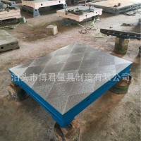 铸铁平板焊接平台划线检验工作台测量检测装配平台铸铁焊接平台