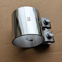 成都U型抱箍定制厂家_沧州鑫鹏机械定制双管卡箍
